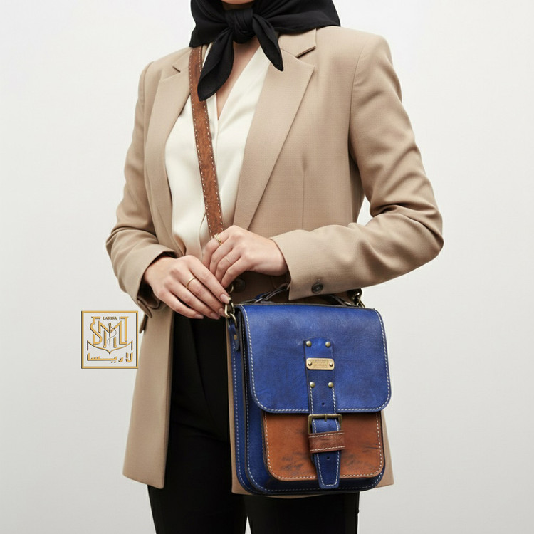 کیف چرم طبیعی ((مدل آرسان))