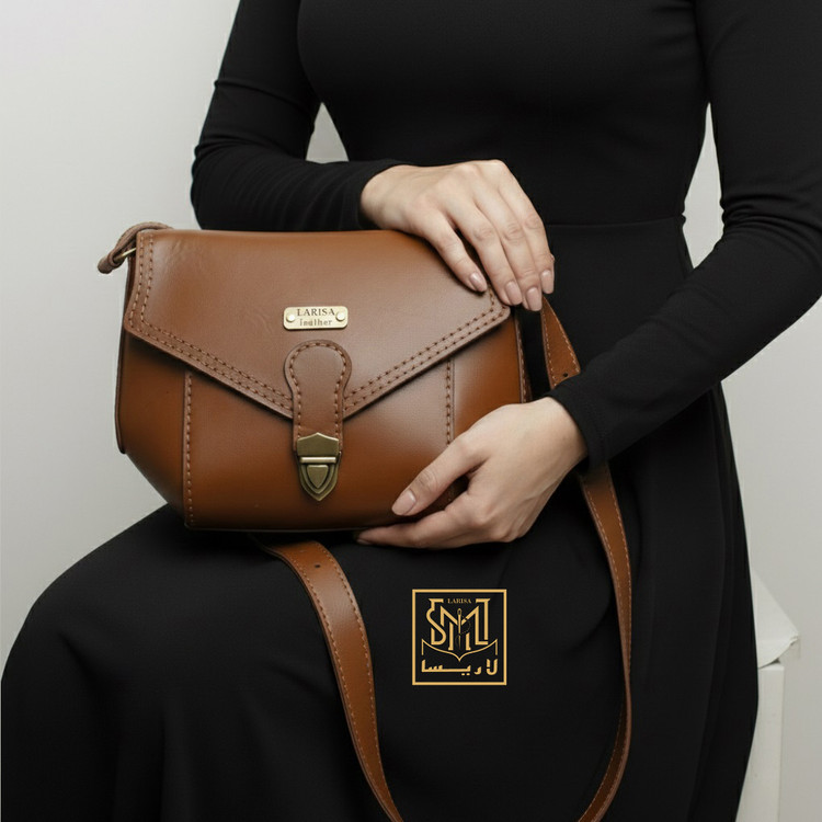کیف چرم طبیعی ((مدل روشل))